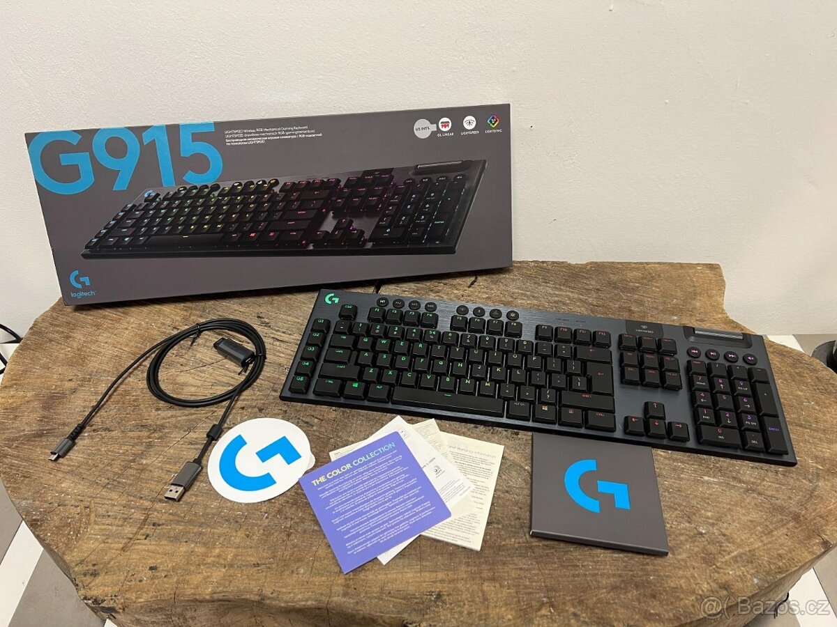 Herní klávesnice Logitech G915 Linear