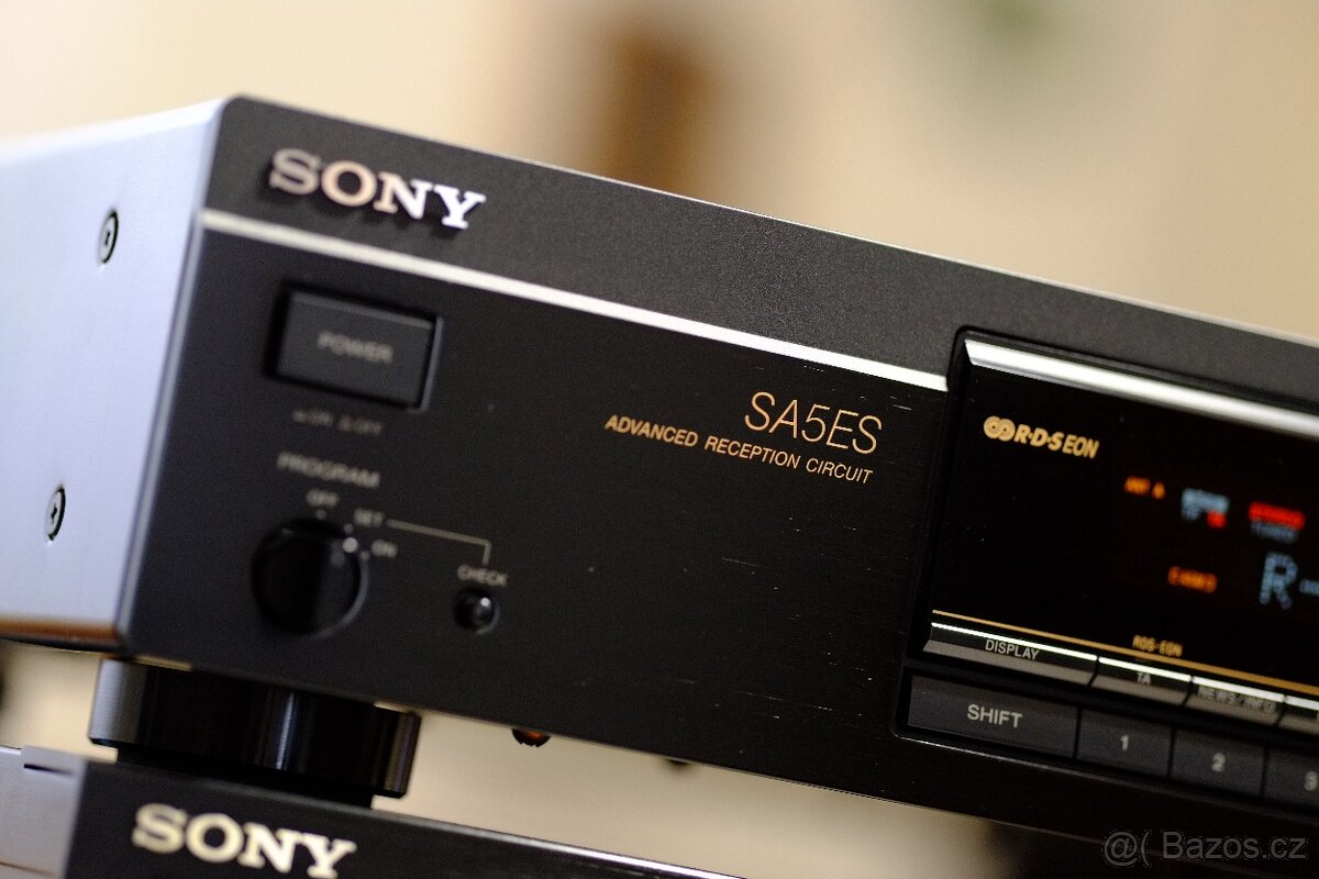 SONY - ST-SA 5 ES - posledni cistokrevny fm / ES tuner