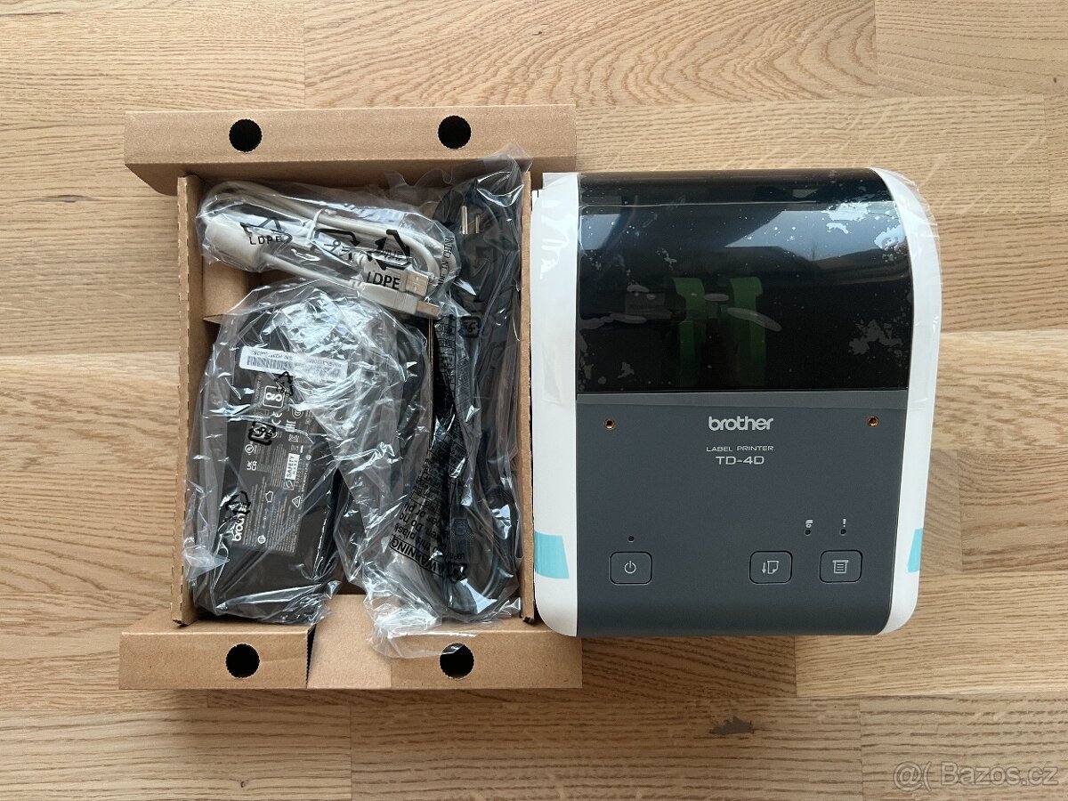Prodám novou termální tiskárnu štítkú Brother TD‑4520DN