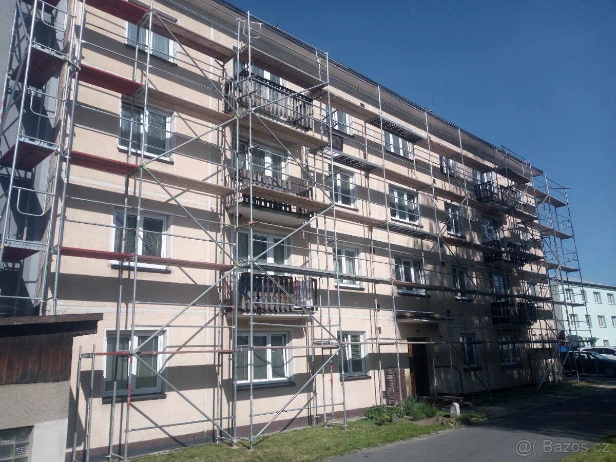 Pronájem - půjčovna lešení zimní slevy