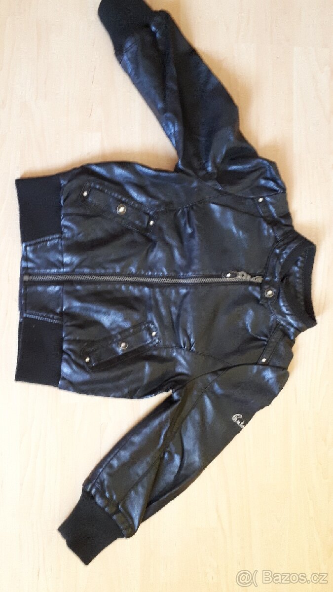 Koženková bundička