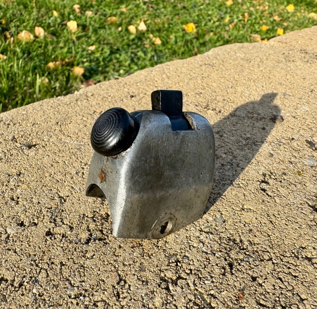 Jawa perak FJ, ČZ 125 B T - hliníkový přepínač