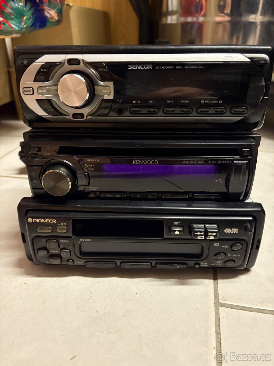 kenwood pioneer sencor