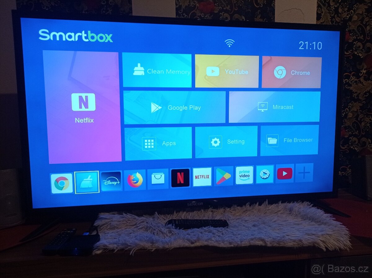 Tv sencor + smartbox