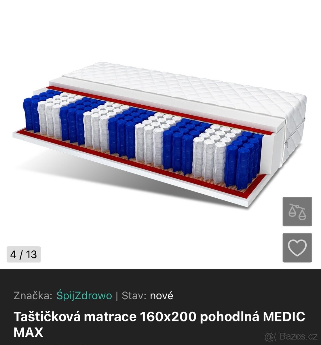 Matrace 160x200 - NOVÁ