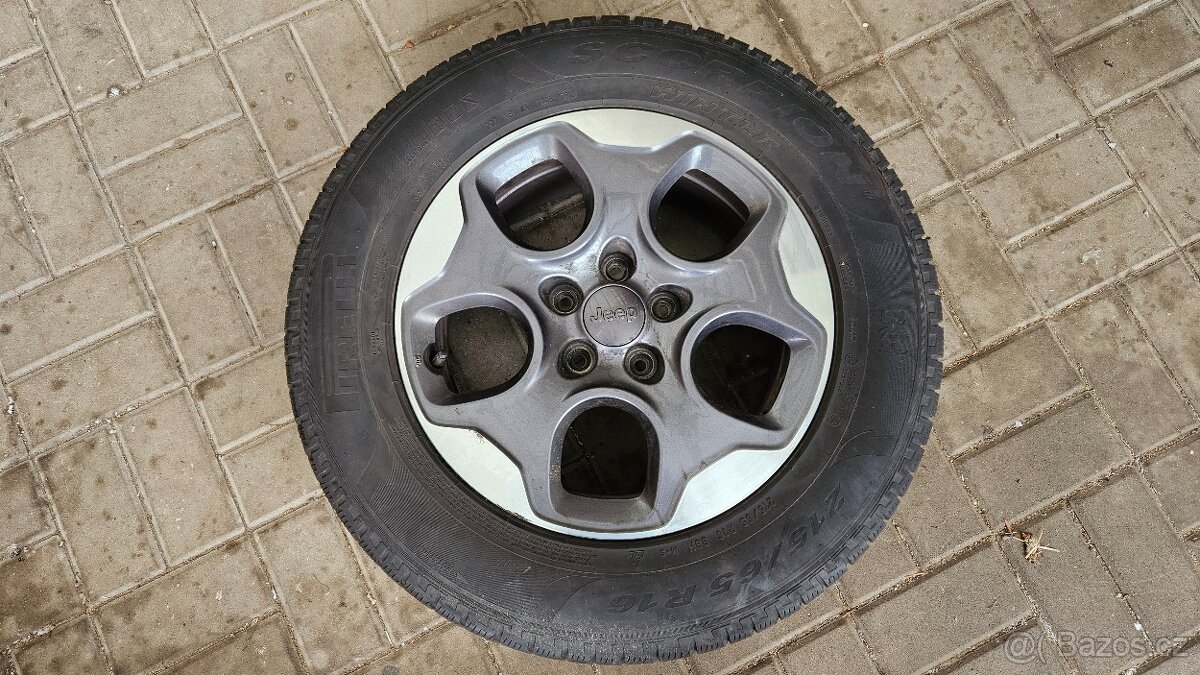 Sada Alu 5x110 215/65 R16 Jeep Renegade Compass