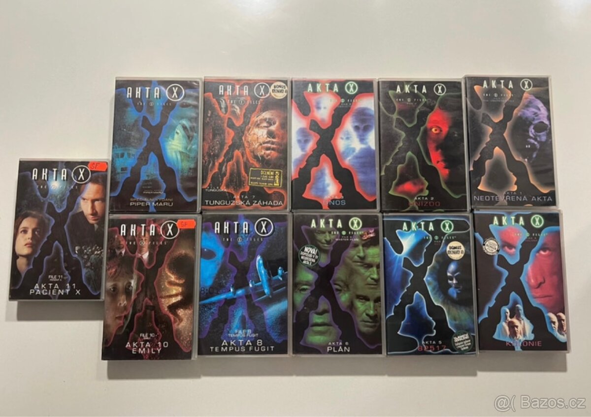 VHS Akta X kolekce