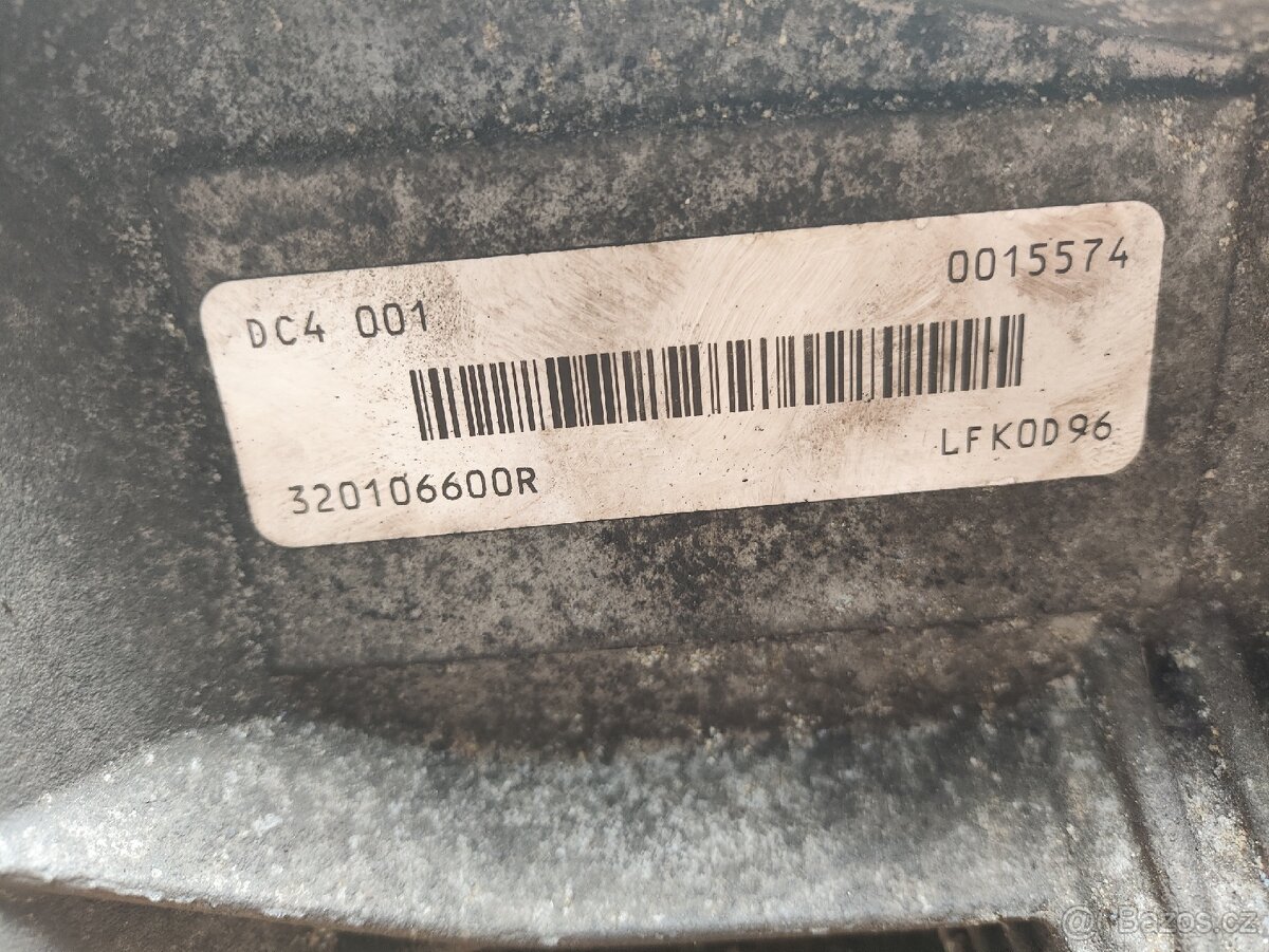 SCENIC III - GRAND AUTOMATIC GEARBOX DC4001 320103598R