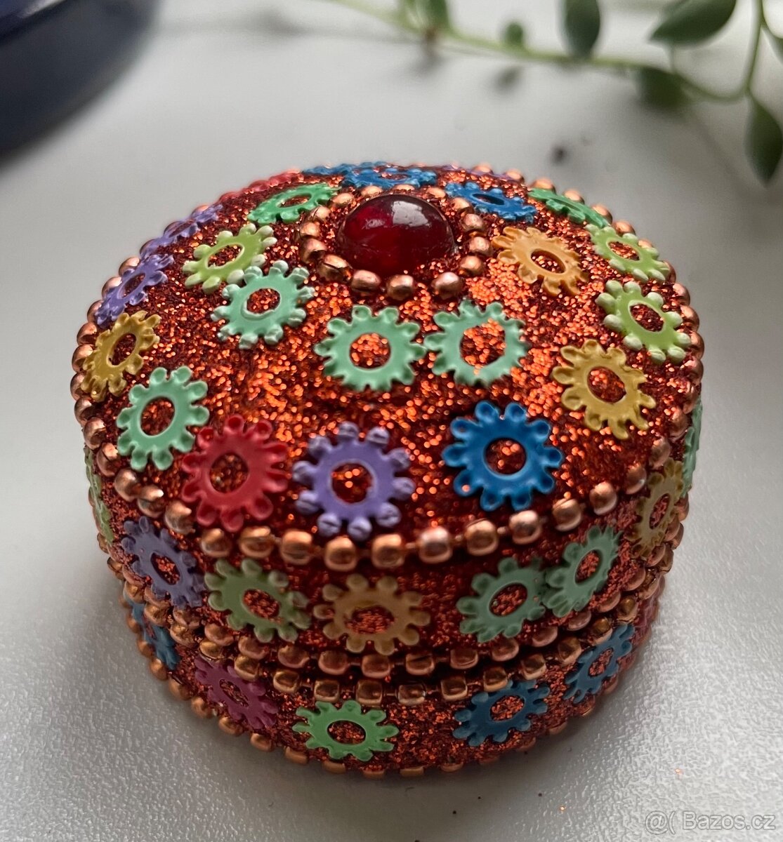 Sběratelská krabička na šperky - drobnosti