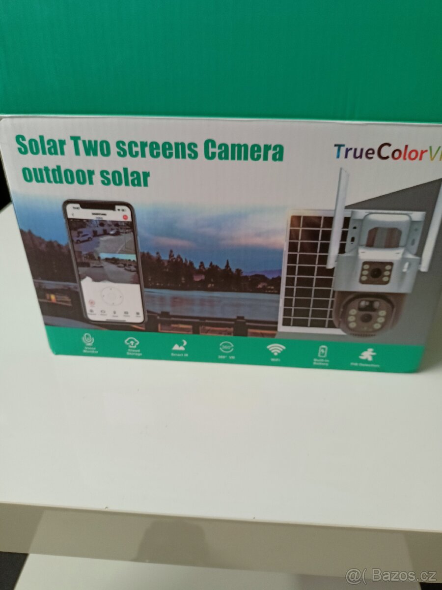 Kamera solární WiFi + sim karta