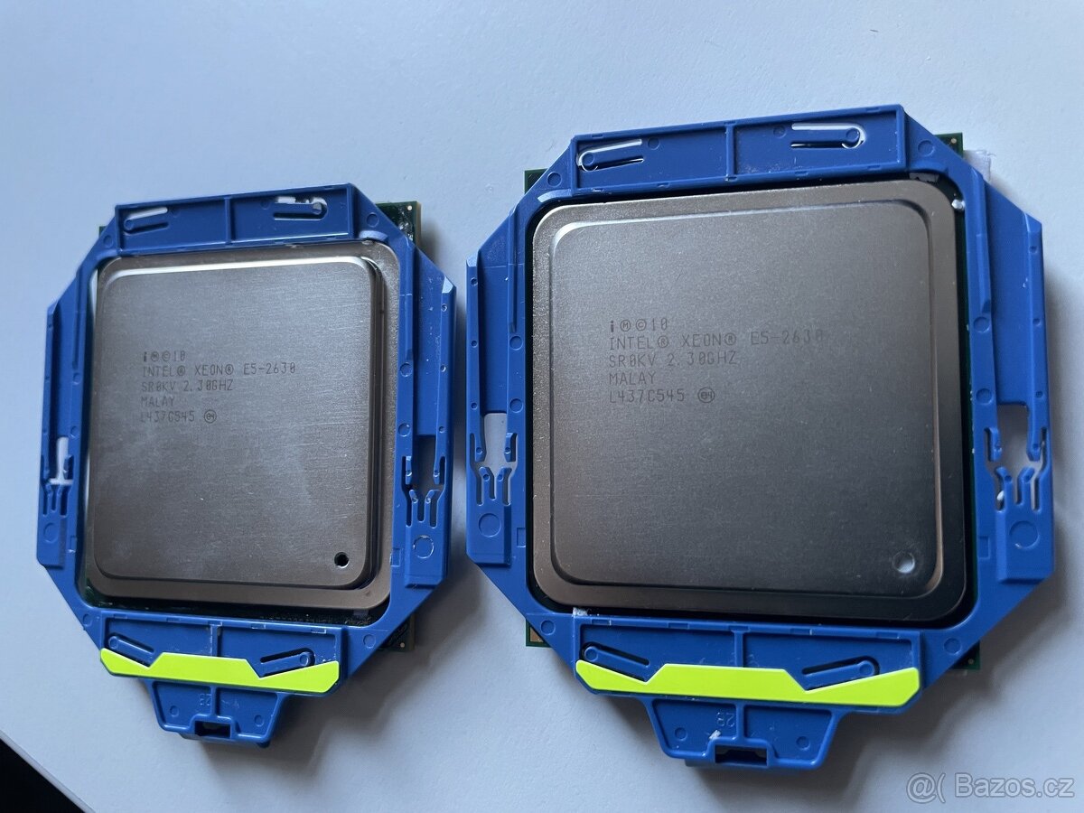 2x Intel Xeon Procesor E5-2630 2.3GHz 6-Core 12-Threads