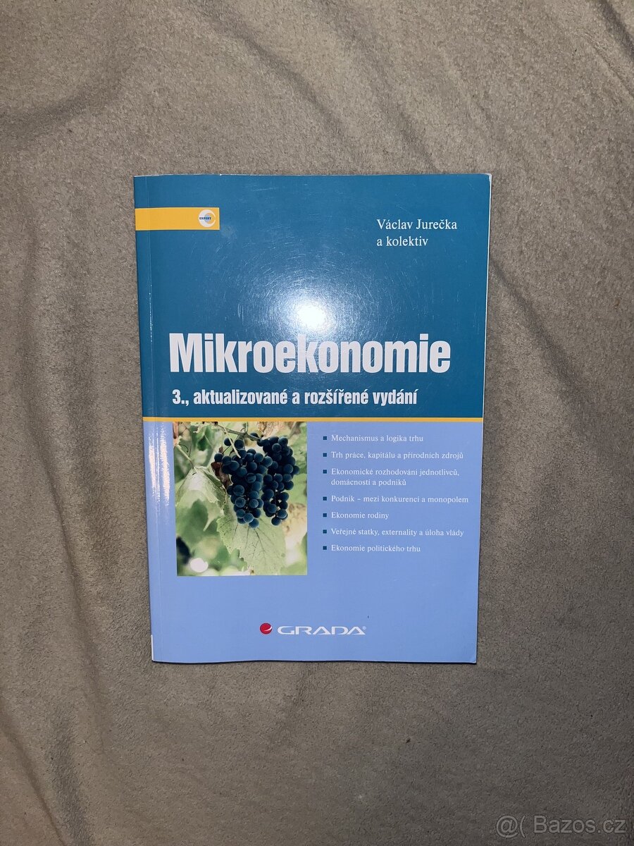 Mikroekonomie učebnice 3.vydání
