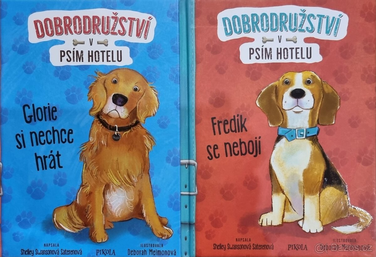 Knihy Dobrodružství v psím hotelu 2 ks