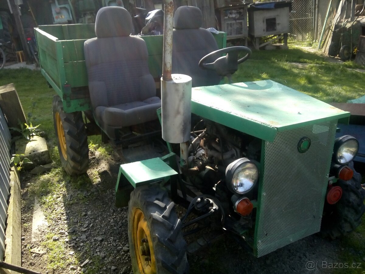 Prodam traktor domaci vyroby nebo vzmena+motor