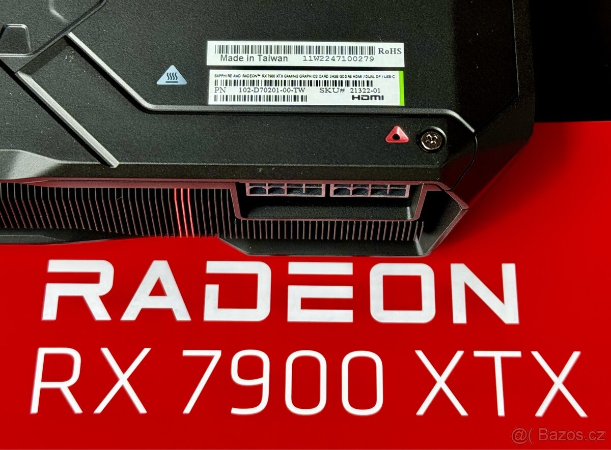 SAPPHIRE AMD Radeon RX 7900 XTX GAMING 24G