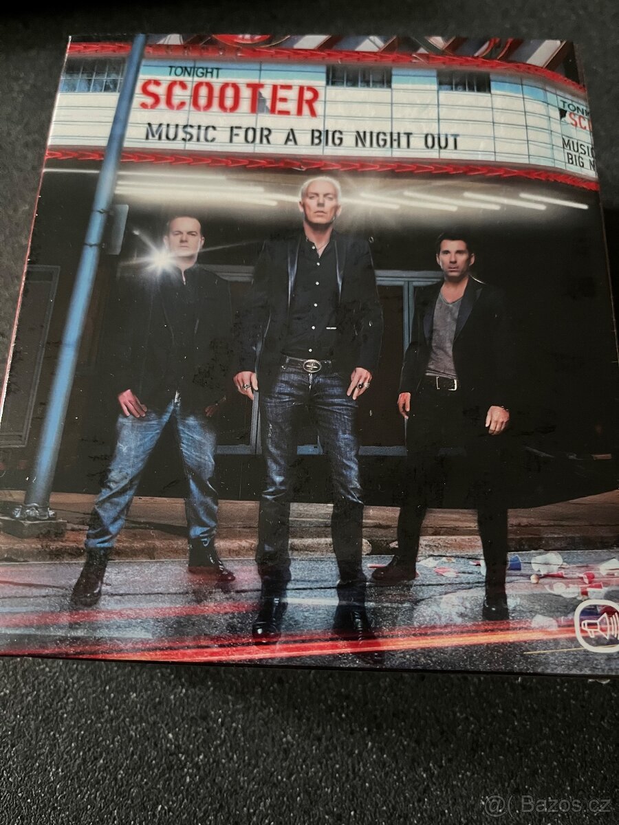 Scooter - CD box plus tričko
