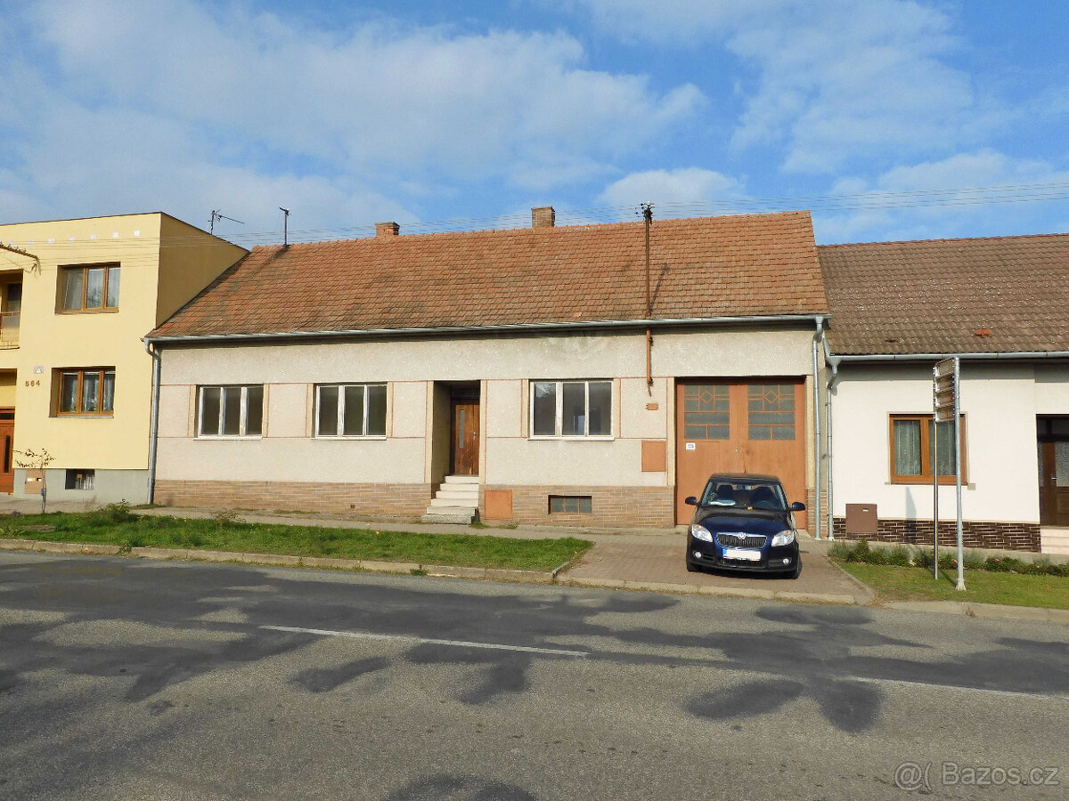 Prodáme RD v srdci jižní Moravy - Mutěnicích, Brněnská ul.