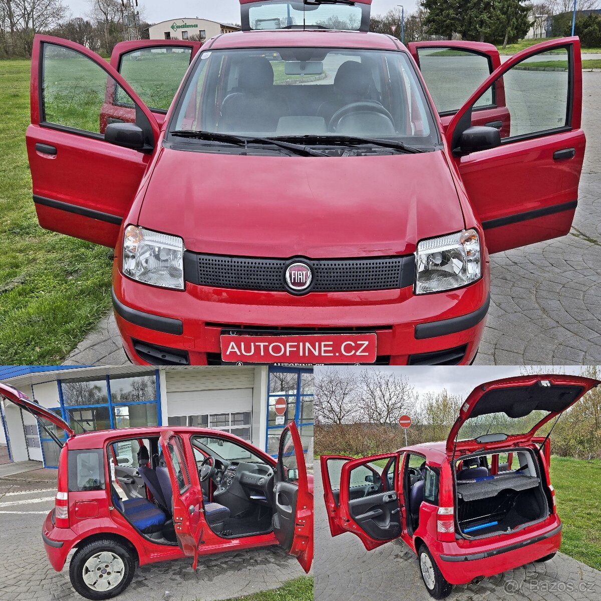 FIAT PANDA BENZÍN 2009 KLIMA, najeto 75tis.km 1.majitel