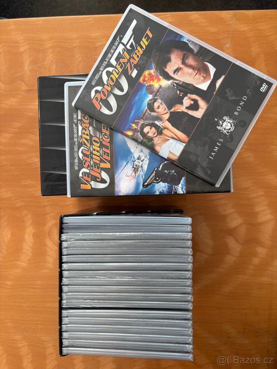 DVD- Sběratelská sada James Bond 20DVD
