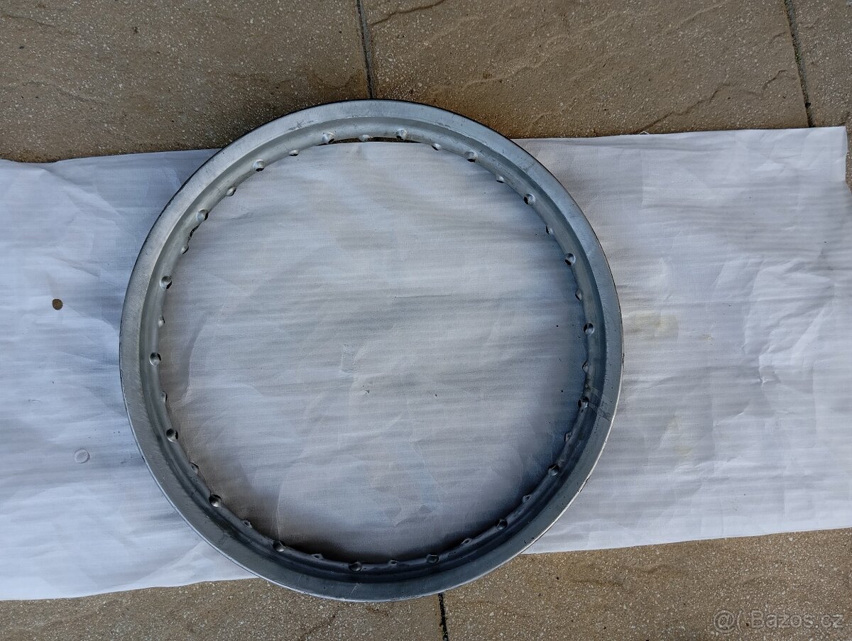 Ráfky na ČZ a Jawa, 16" a 18"