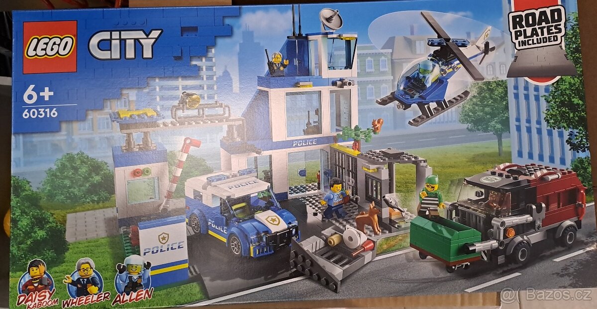 Lego City 60316 Policejni stanice