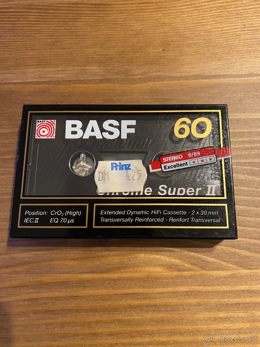 Audio kazeta Basf Chrome Super II