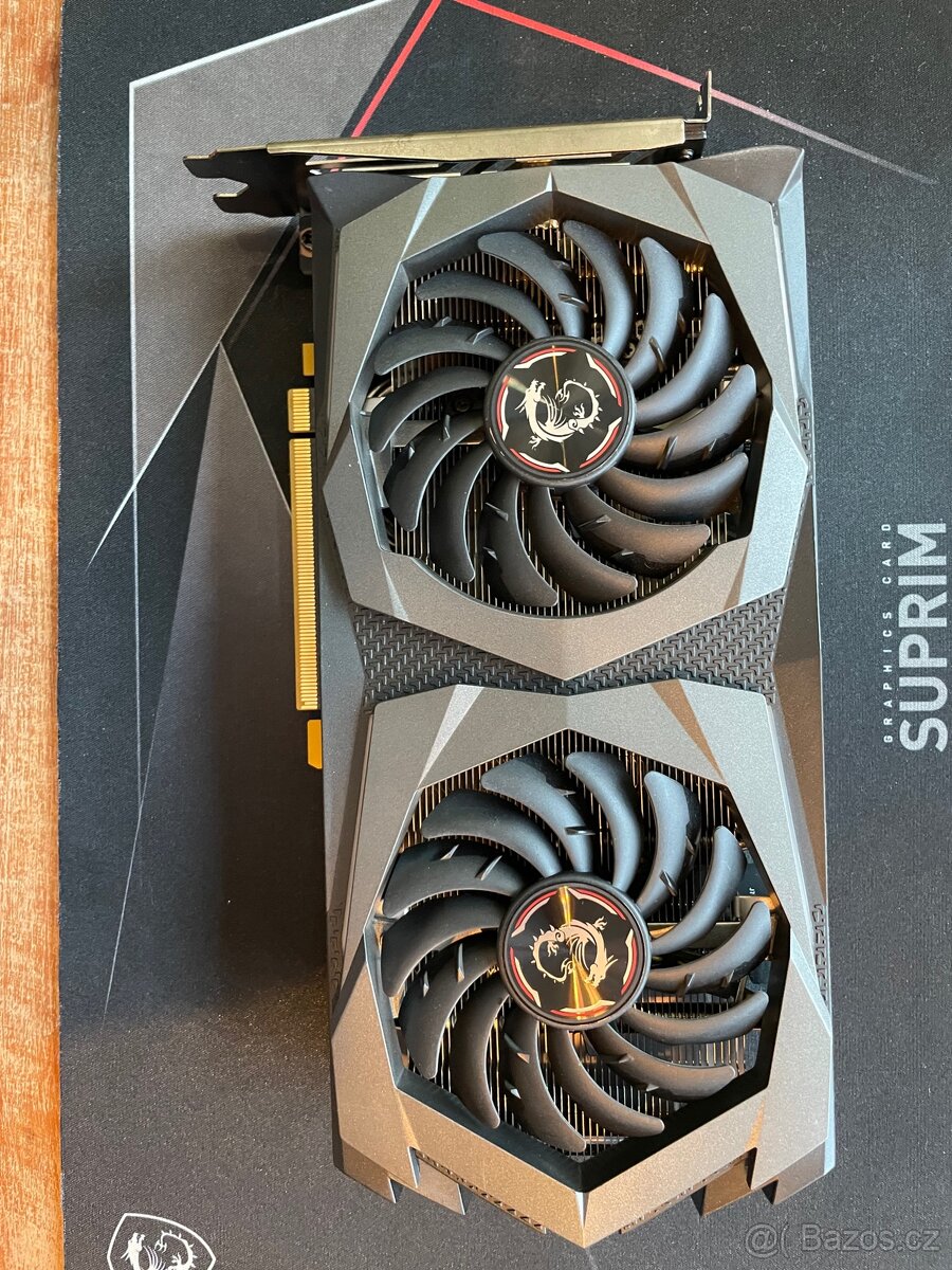 Grafická Karta GTX 1660 Super MSi Gaming X