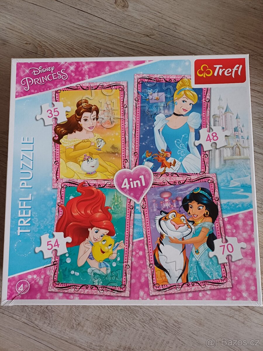 Disney puzzle , 4 obrázky.