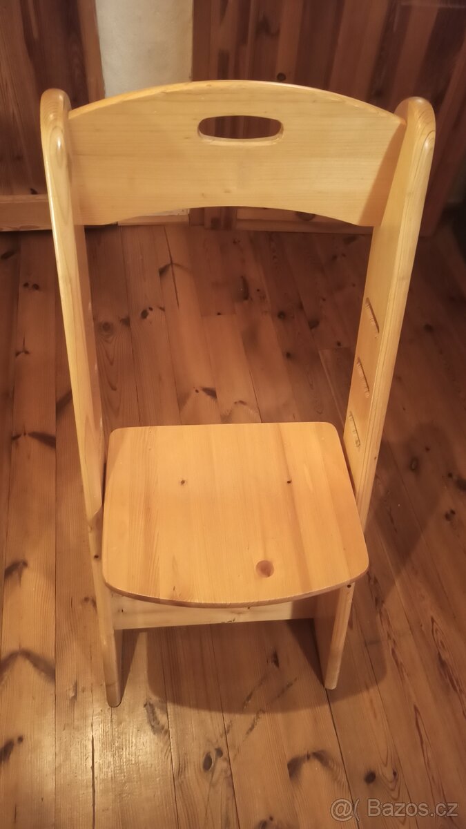 Dětská rostoucí židle