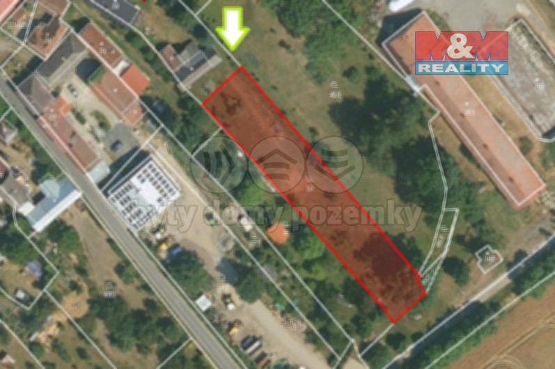 Prodej zahrady, 1757 m², Zbýšov - Klucké Chvalovice