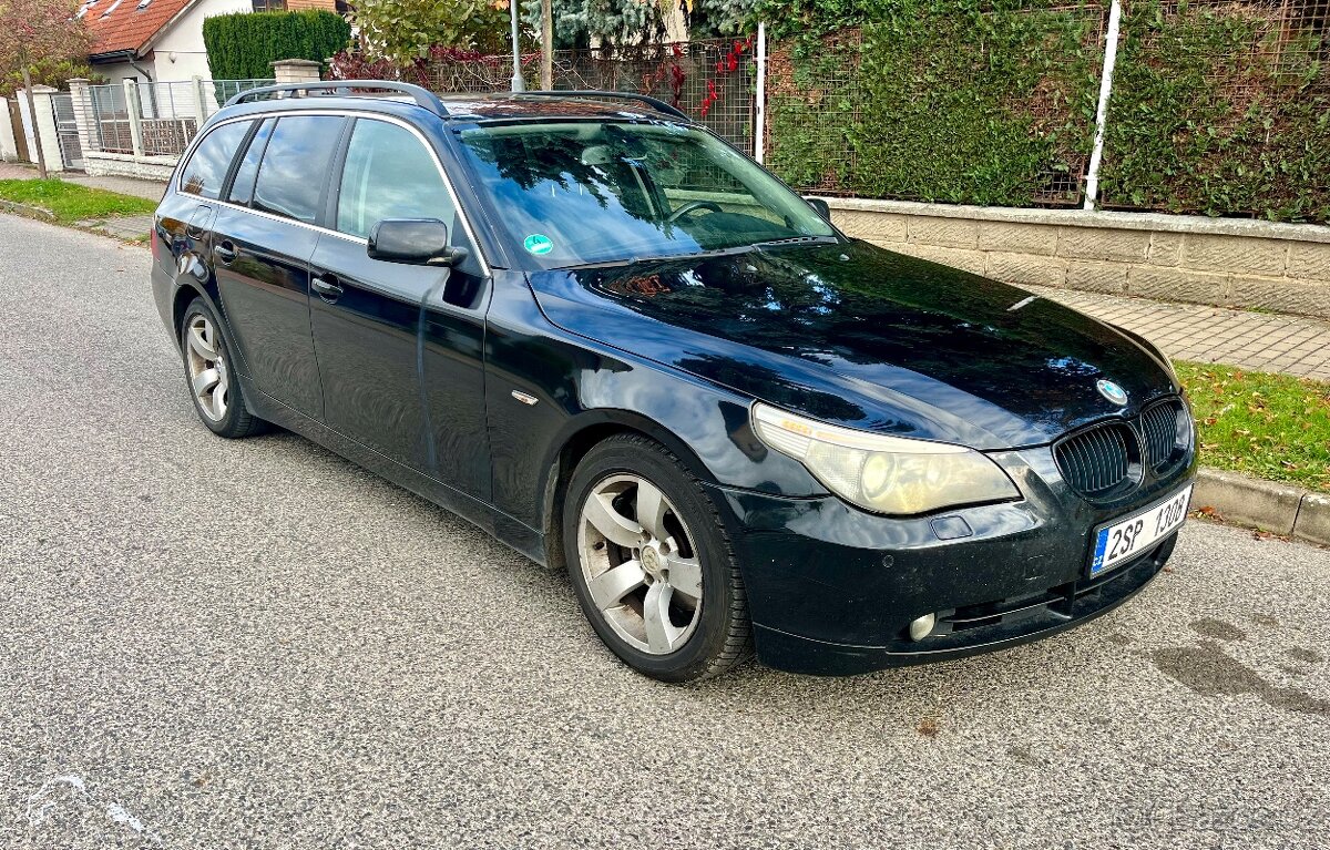 Bmw e61 530d 3.0d 160kw pouze náhradní díly