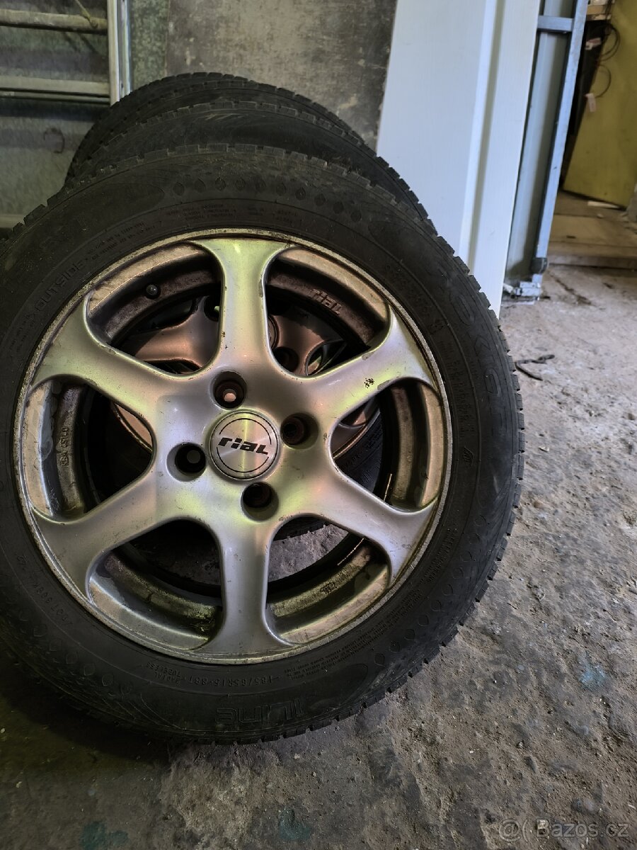 Litá kola na Peugeot rozteč 4x108 15"