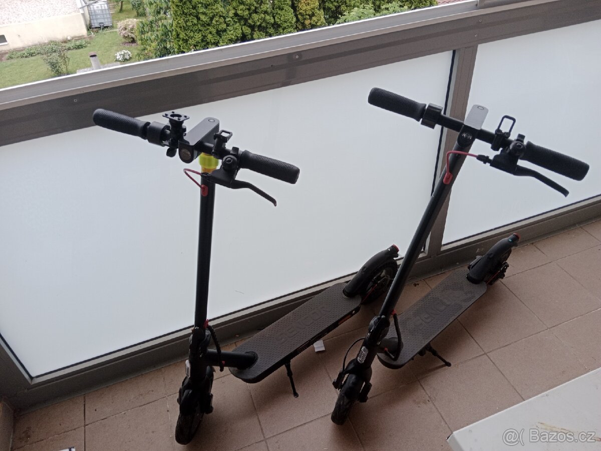 2 x Elektrokoloběžky Sencor Scooter Two Long Range 2021