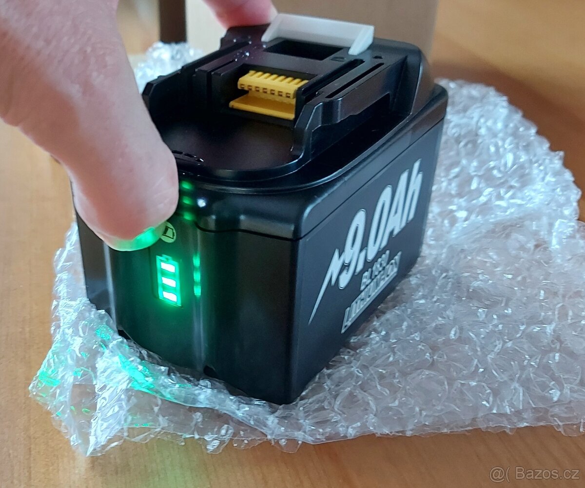 Akumulátory pro nářadí Makita 18V/ 9.0mAh,nové TOP.