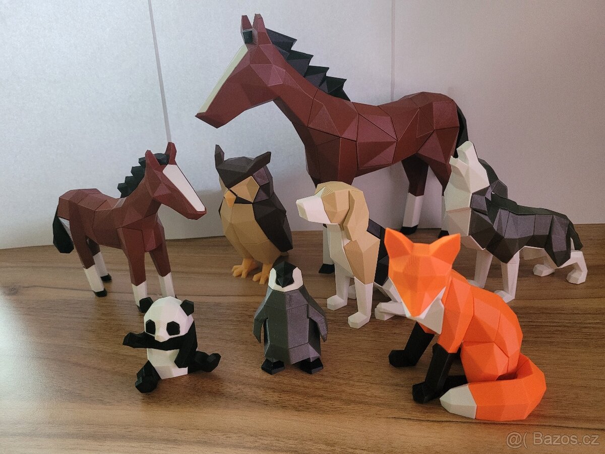Magnetické zvířatka 3D puzzle