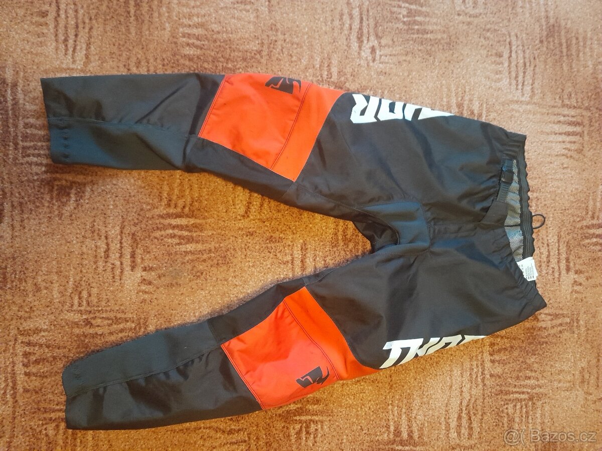 THOR motocross kalhoty a dres 34/L