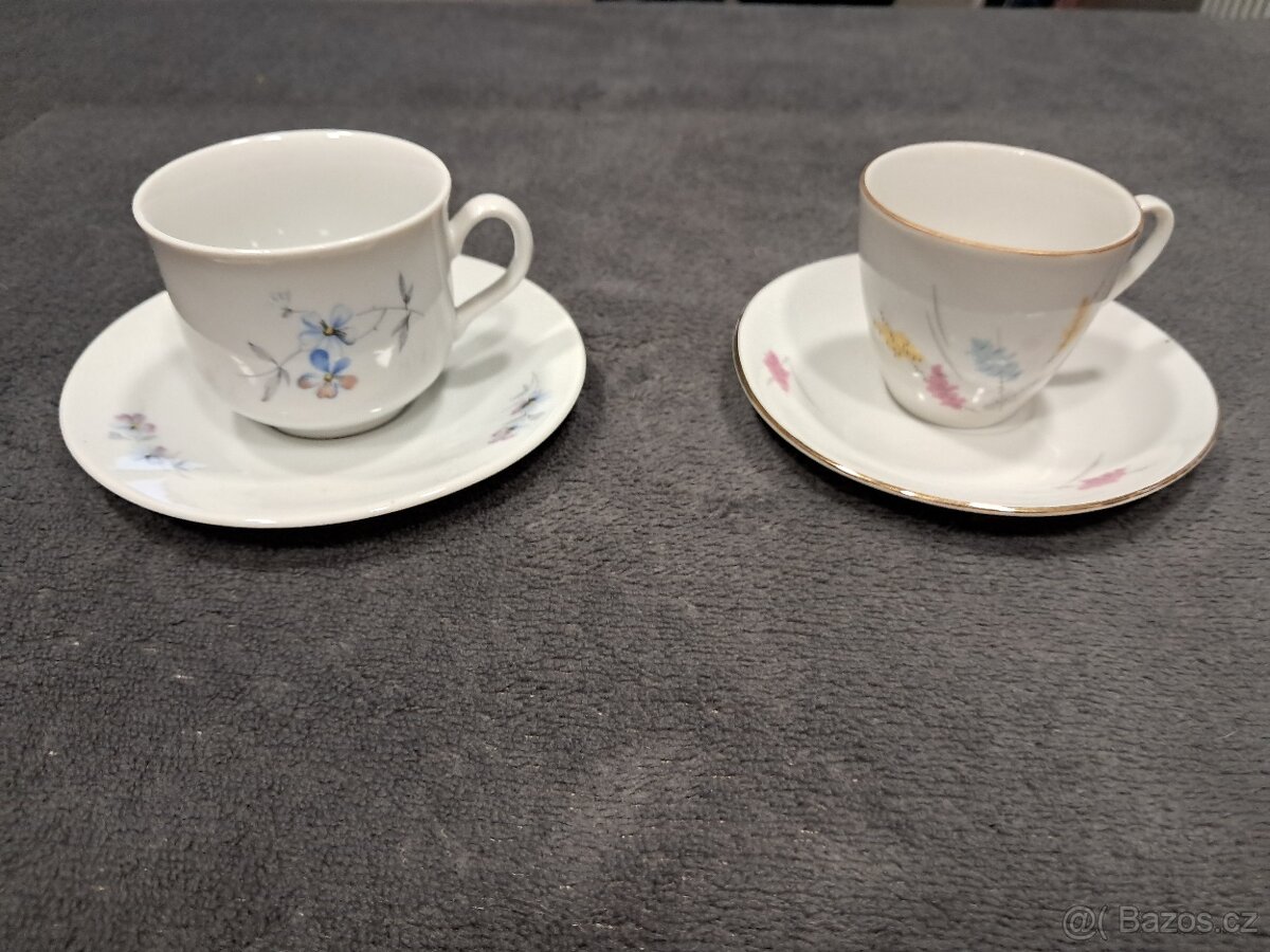 Český porcelán EPIAG - hrnečky.