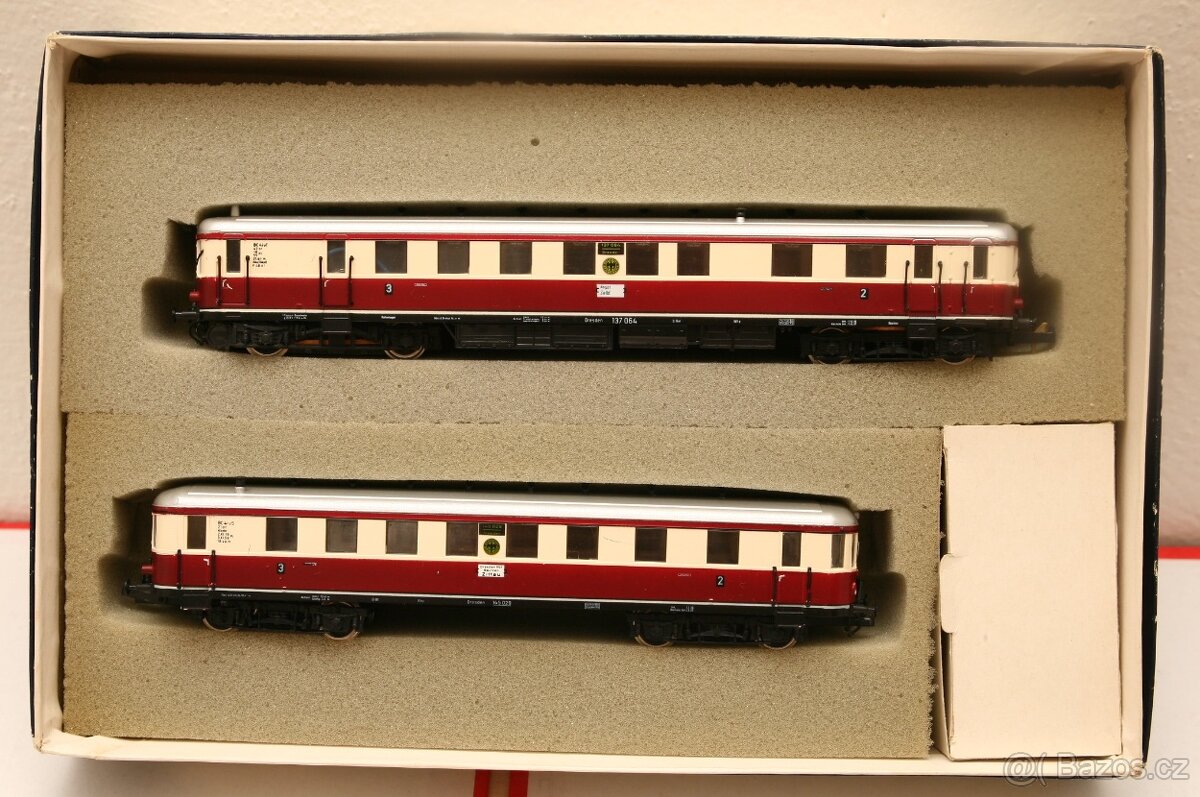 Dieselový set BR185+BR195 - modelová železnice H0 (1:87)