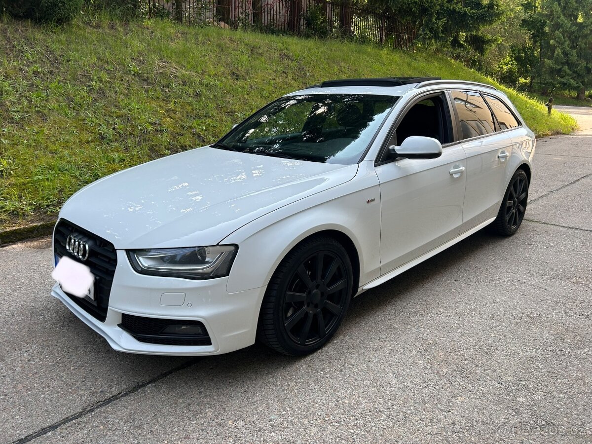 Audi A4 3.0Tdi Quattro 180 kW face, 3x s-line, plná výbava