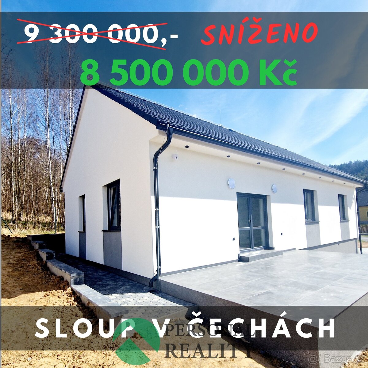 Prodej rodinné domy, 129 m2 - Sloup v Čechách, ev.č. 02212
