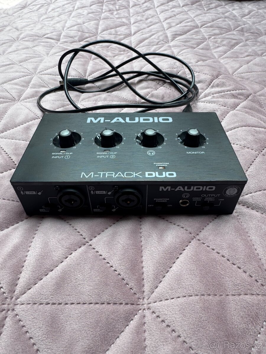 Zvuková karta M-Audio M-Track DUO