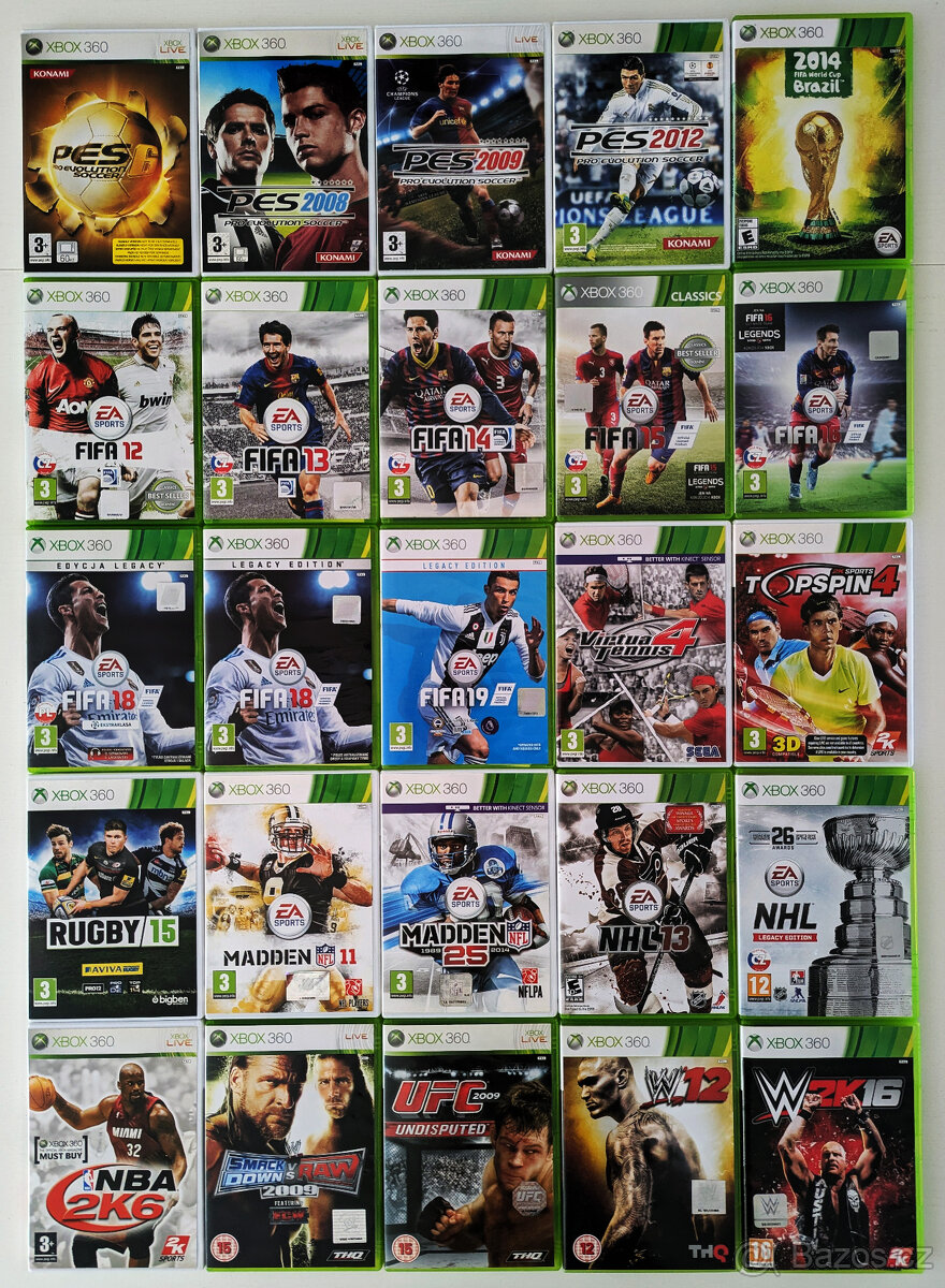 Sportovní hry na Xbox 360 ------PRAHA------