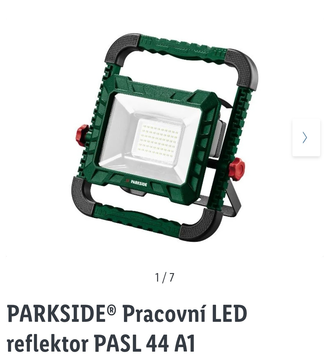 Led reflektor ze zárukou 240V Parkside