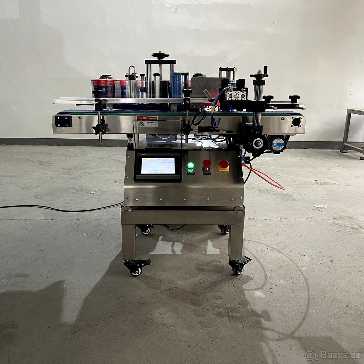 Etiketovací stroje, etiketovací stroj na lahve