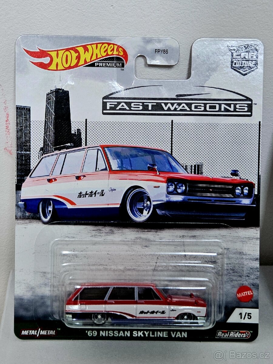 Hot Wheels '69 Nissan Skyline Van