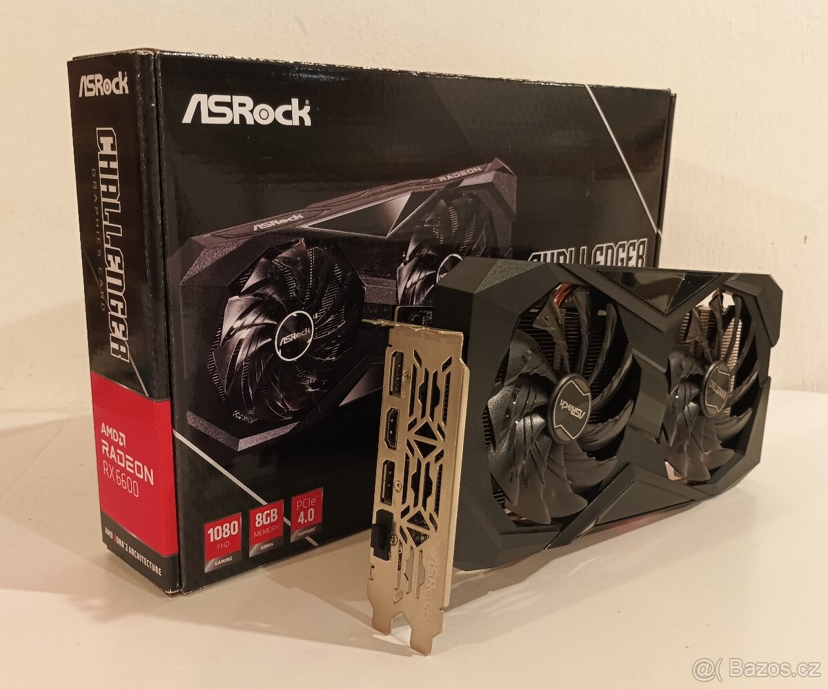 RX 6600 8GB Asrock Challenger D