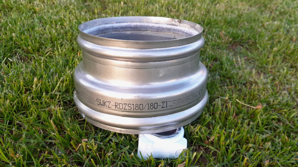 Napojení kouřovodu na keramický komín