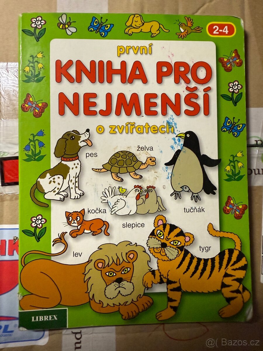 První kniha pro nejmenší o zvířatech