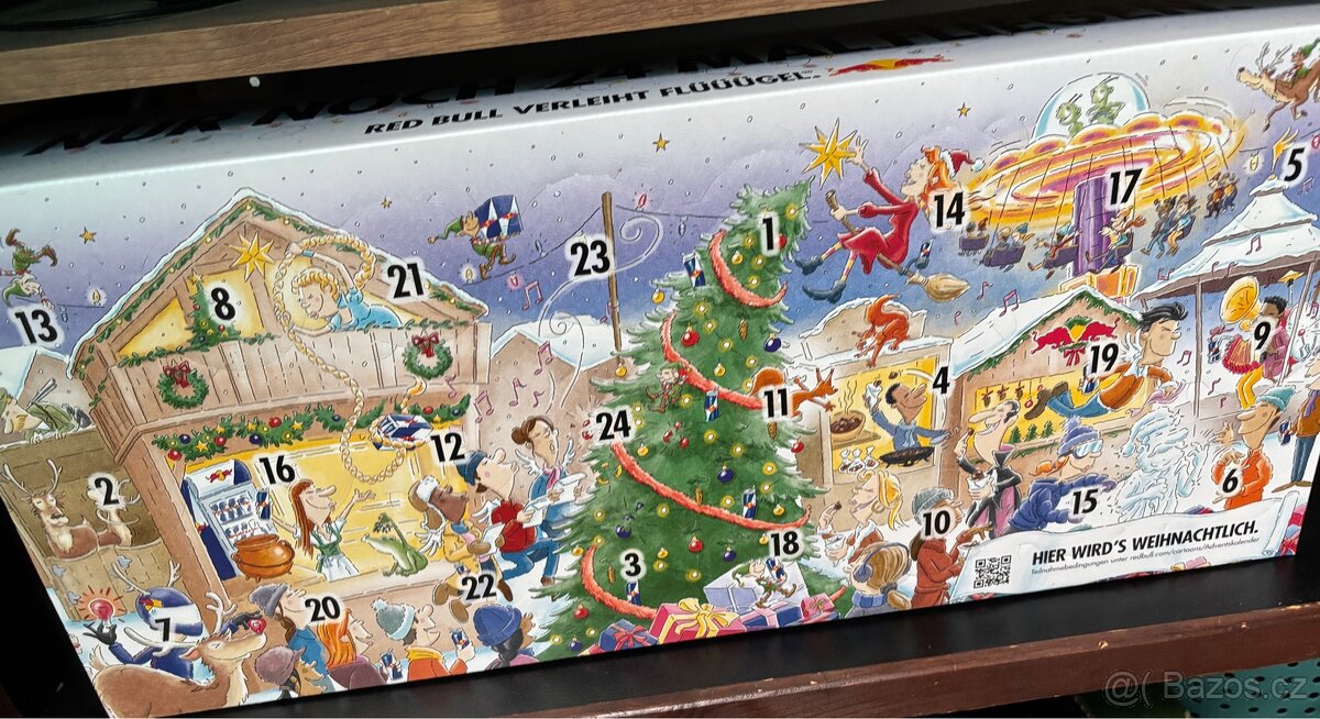 Redbull adventní kalendáře