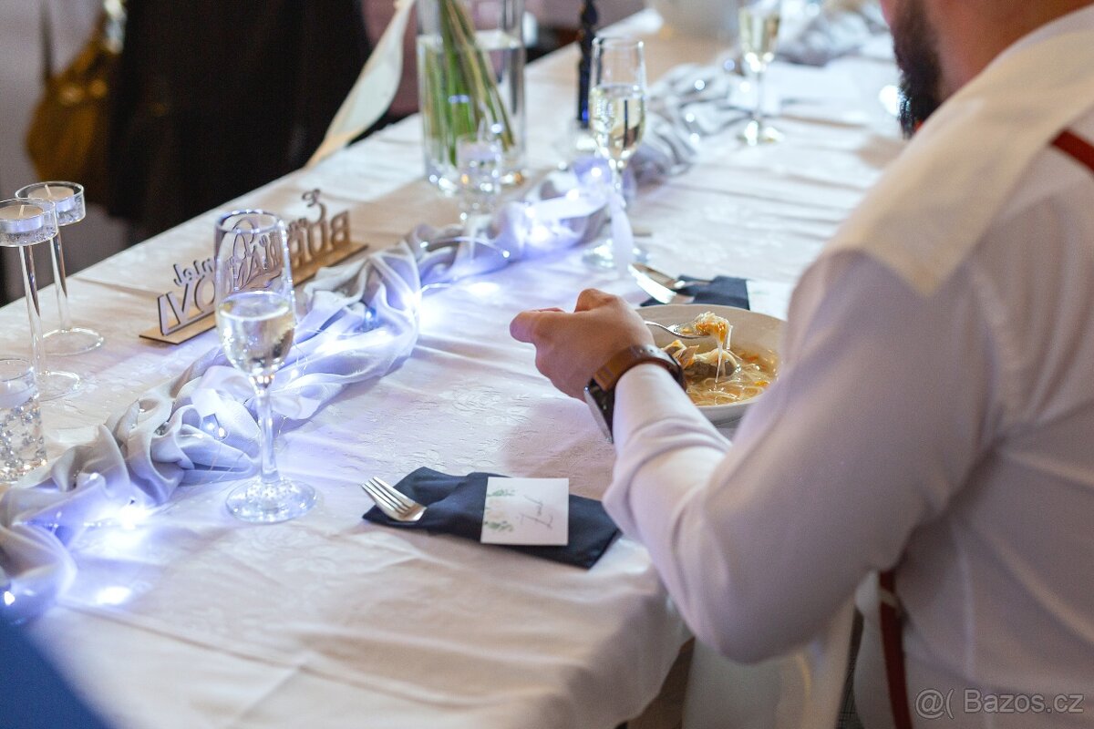 Světelné LED řetězy 2x 10m, 1x 5m